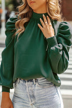 Hello Lover Statement Sleeve Smocked Top