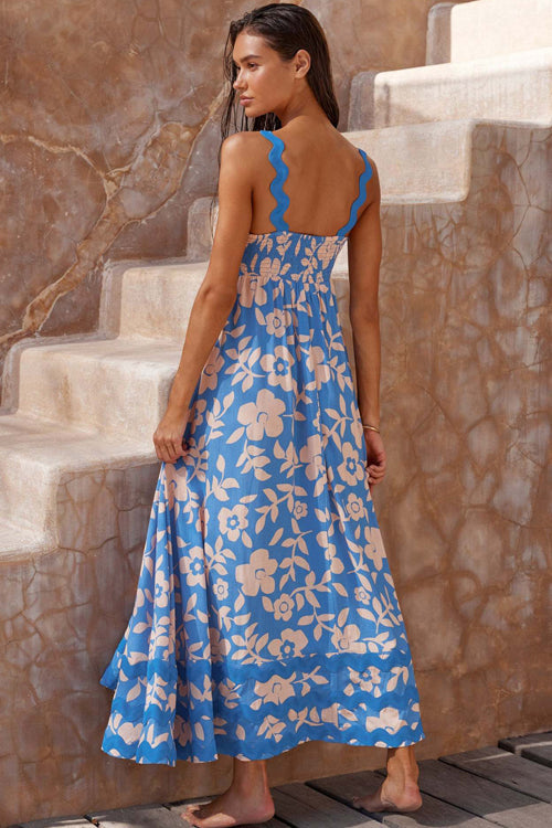 Always With Affection Sleeveless Printed Maxi Dress
