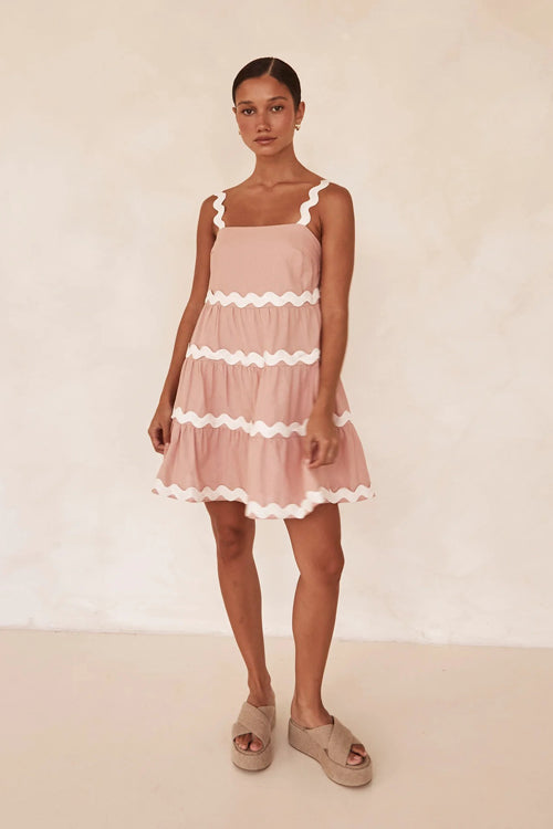 Spread The Delight A-line Mini Dress