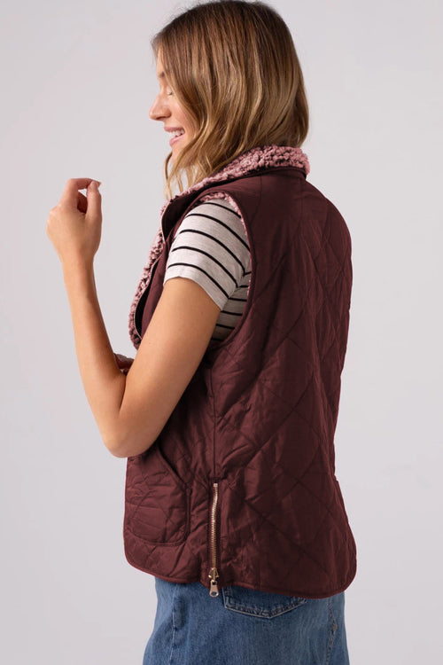 Carefree Comfort Reversible Teddy Vest