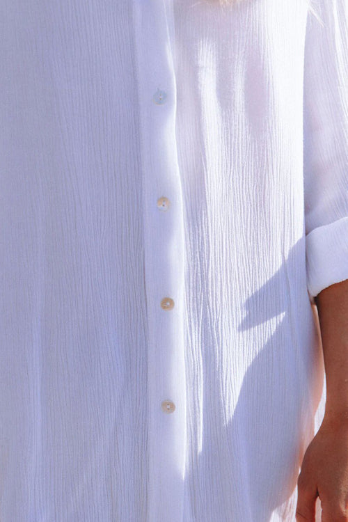 Embrace The Sun Button Down Tunic Top