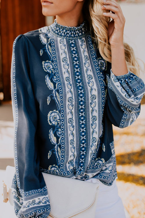 Sorry I'm a Lady Floral Print Top