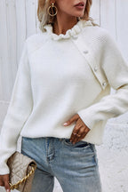 Write Me A Poem Button Up Sweater