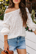 More To Affection Tie-Back Knit Sweater