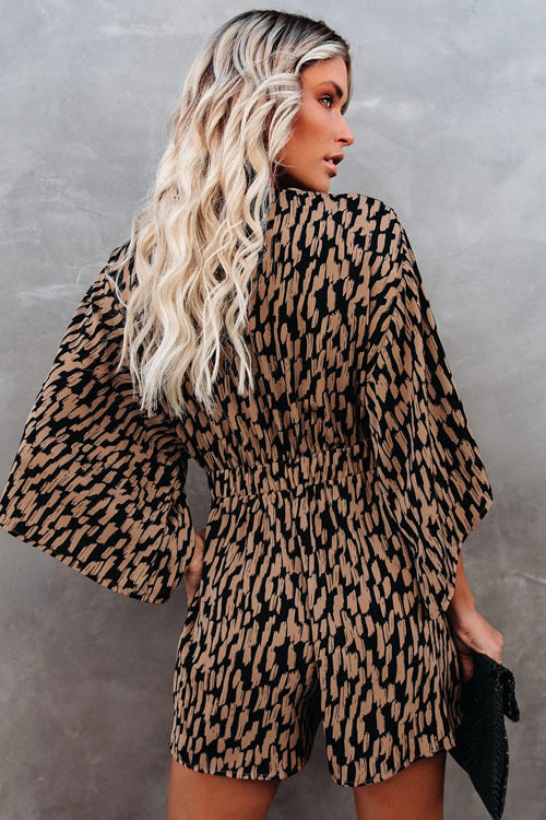 Perfect Lazy Days Printed Romper