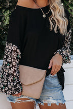 Sunnier Days Printed Long Sleeve Top