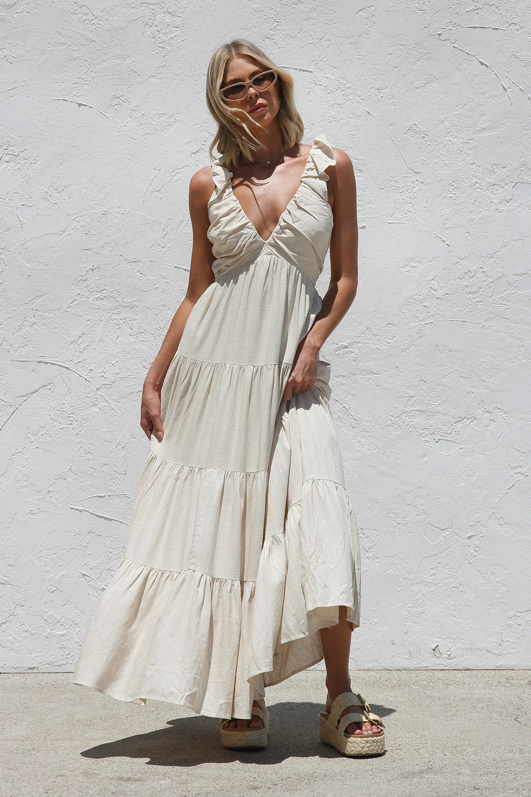 Delightful At Heart Floral Print Maxi Dress