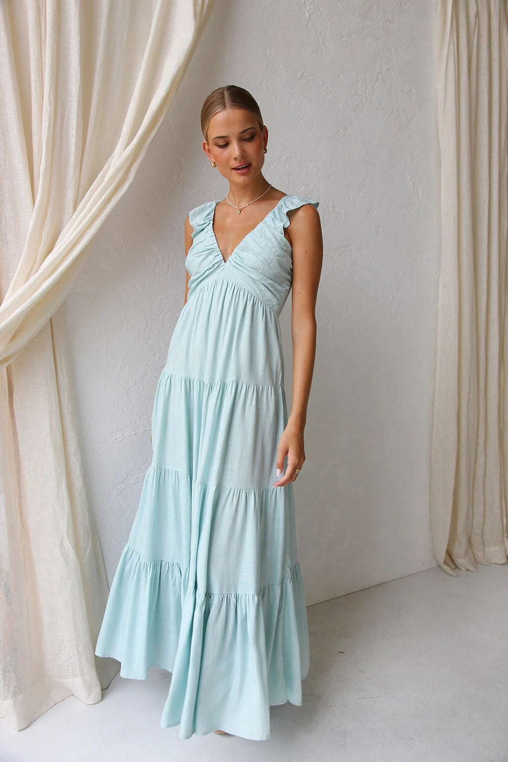 Delightful At Heart Floral Print Maxi Dress - Pink
