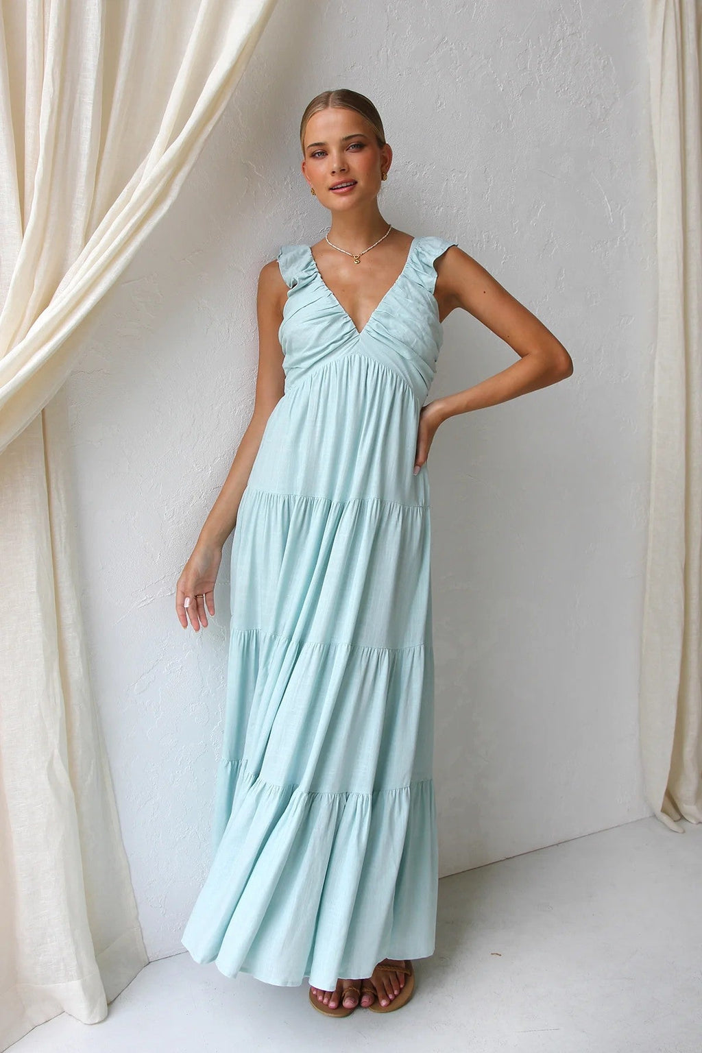 Delightful At Heart Floral Print Maxi Dress