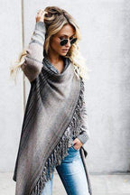 Cozy Up Tassel Sweater Coat
