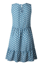 Golden Glow and Smiles Dot A-line Mini Dress